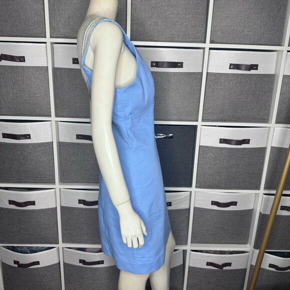Lilly Pulitzer Valli Shift Dress in Blue Peri Size 10 - Picture 12 of 15